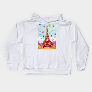 Holidays in Paris Kids Hoodie